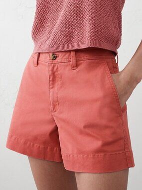 Banana Republic Chino Midrise Red Shorts Size 14